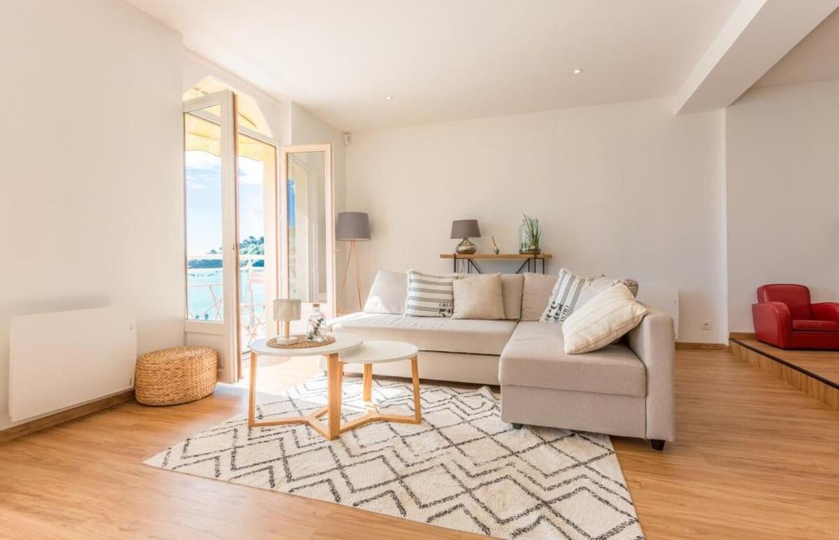 Les Pieds Dans L'Eau - Bel Appartement - Vue Mer ก็องแกล ภายนอก รูปภาพ